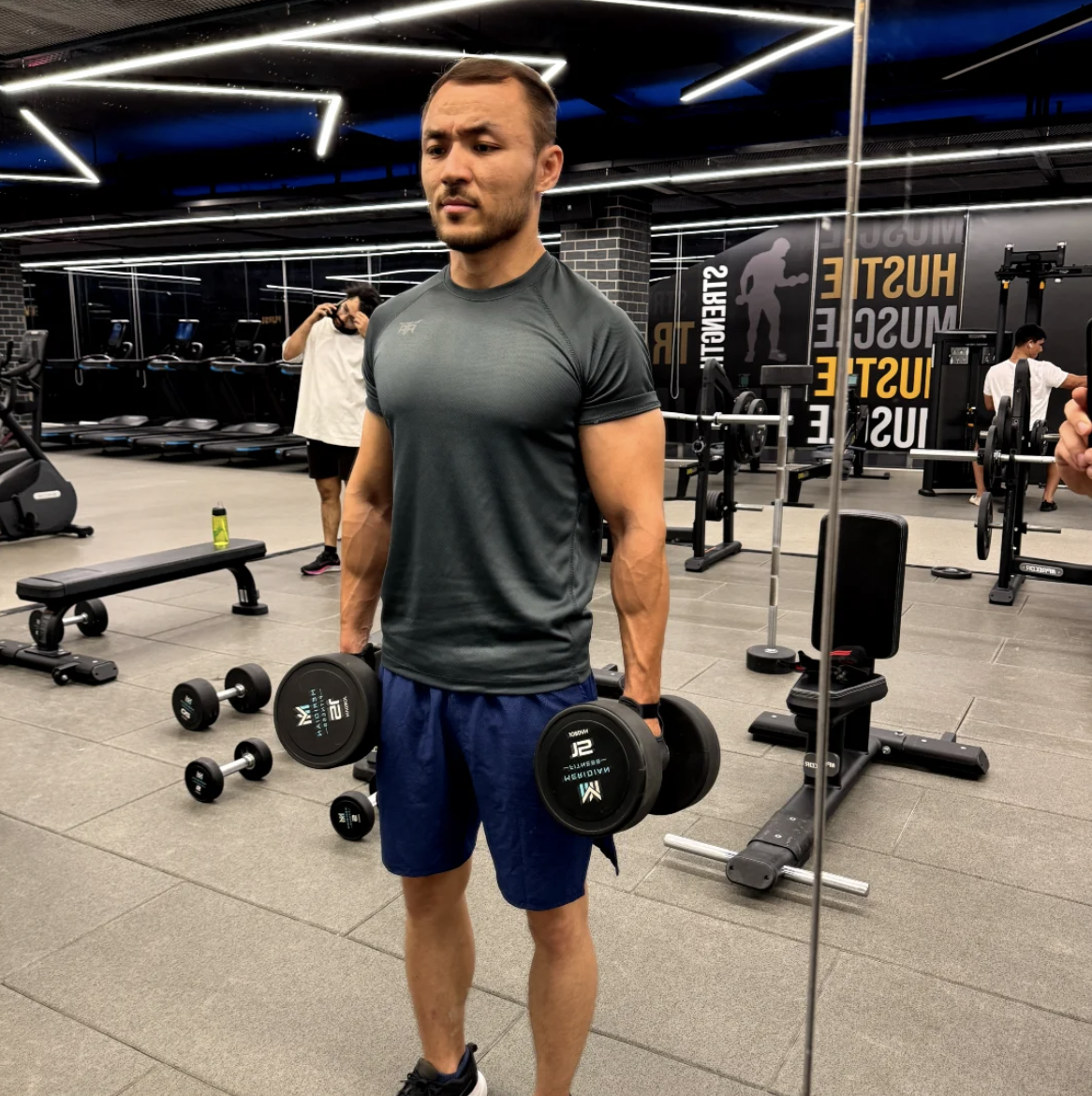 Futuristic tech setup