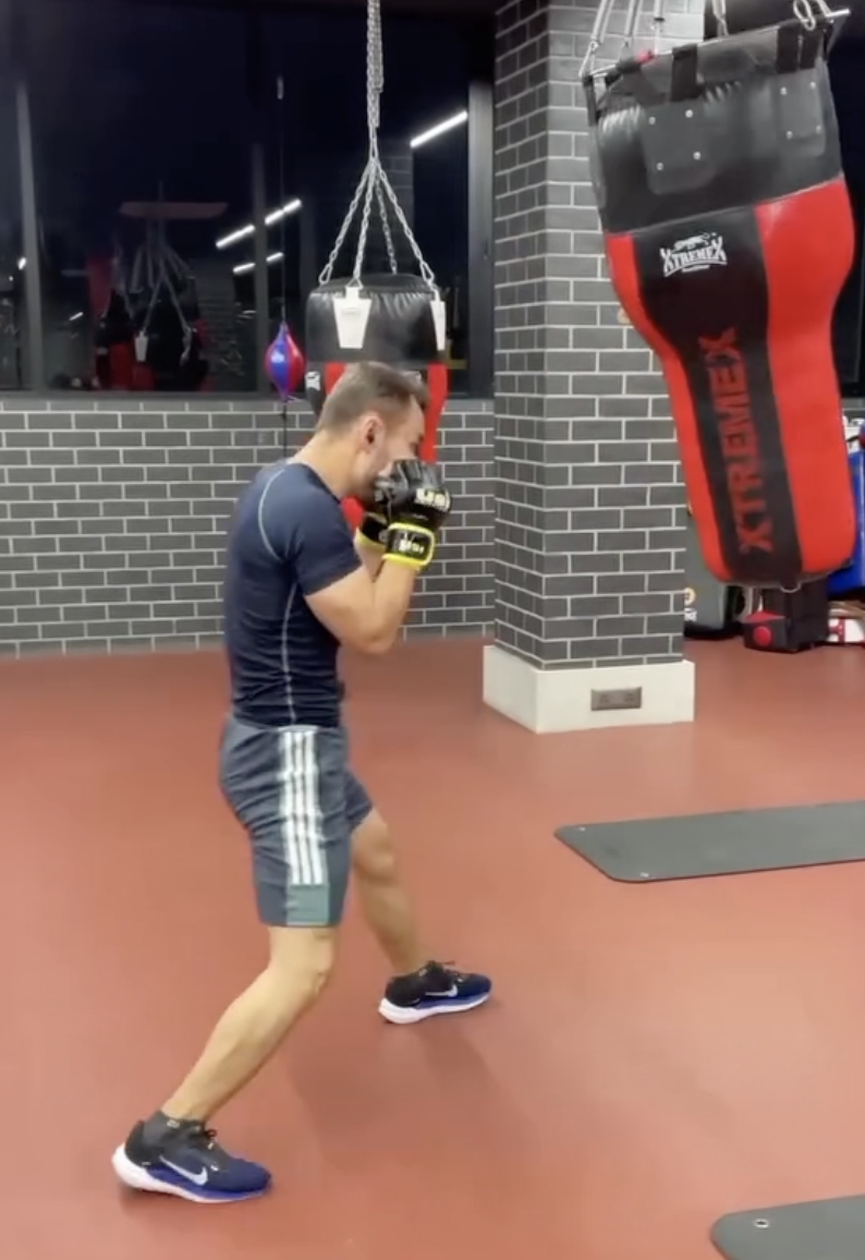 Geometric art installation